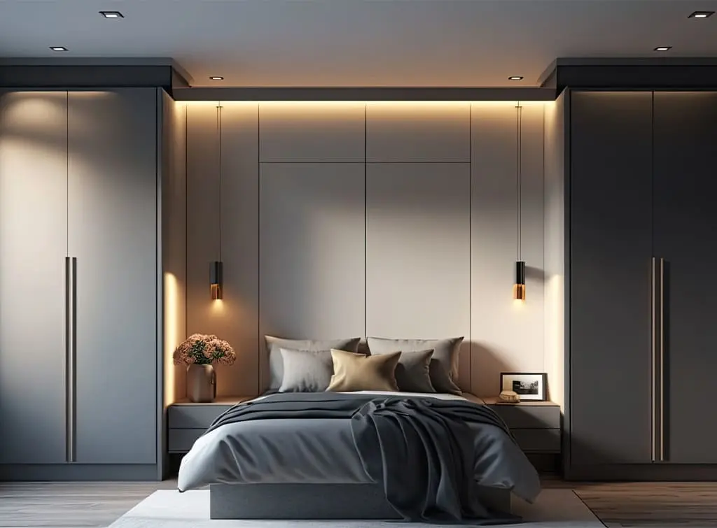 Wardrobes fitted uk-wardrobe lighting