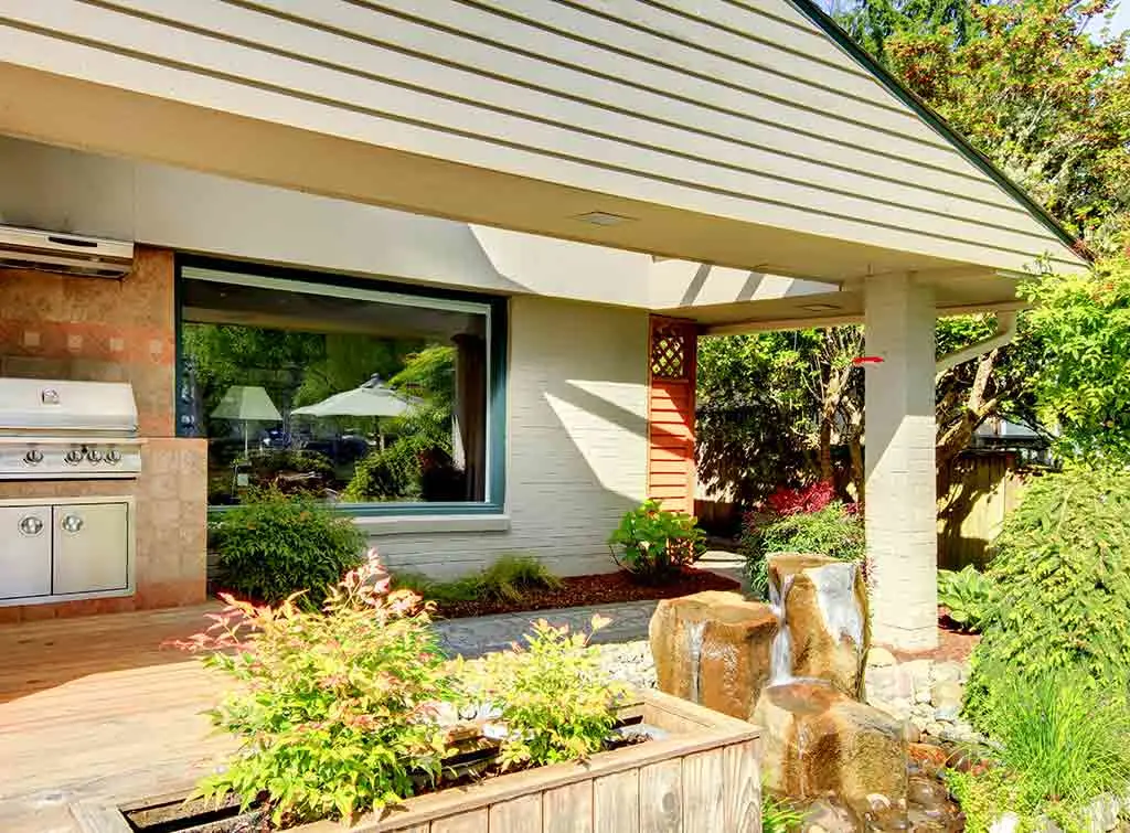 Covered bbq area ideas
