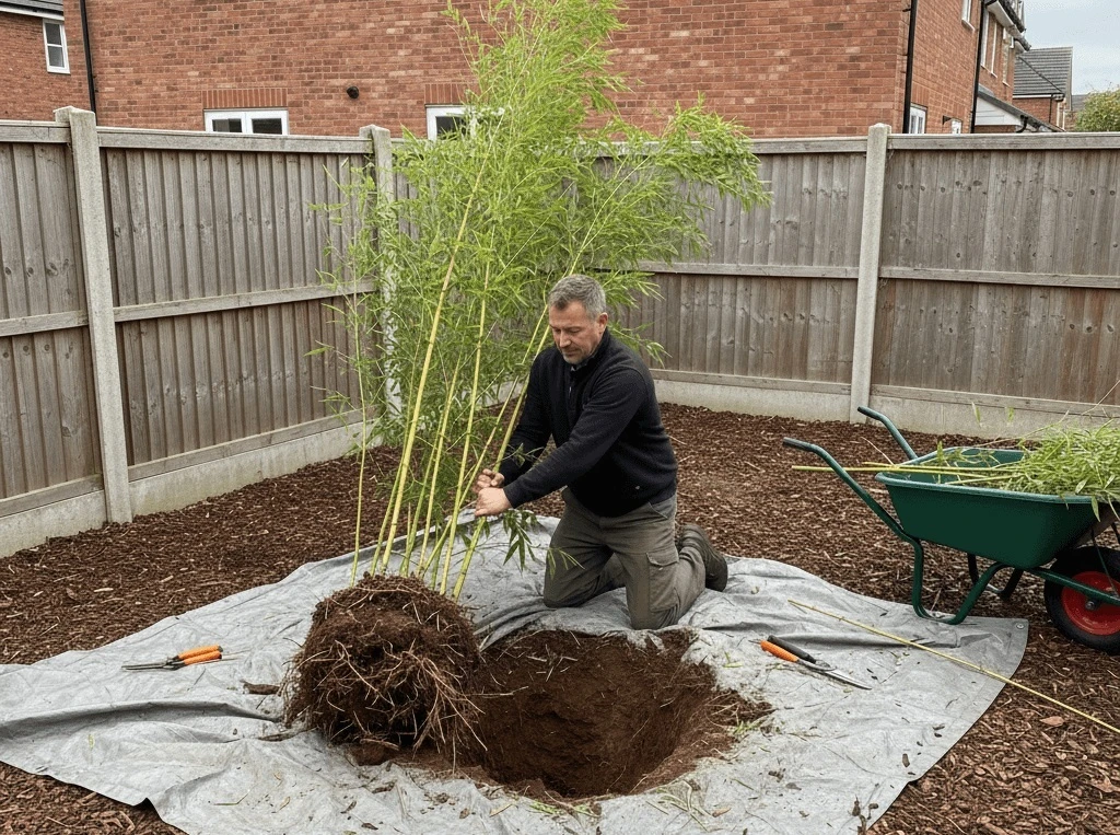 Bamboo removal