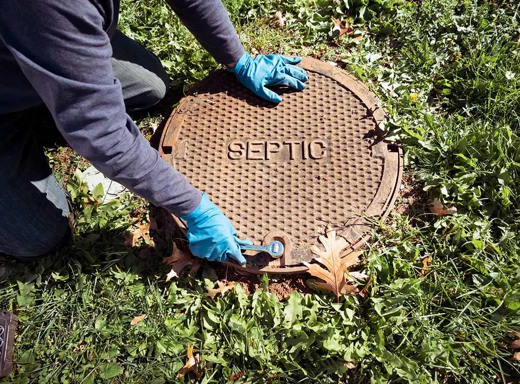 Septic tank cover