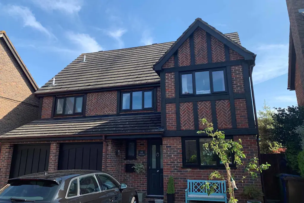Black double glazing