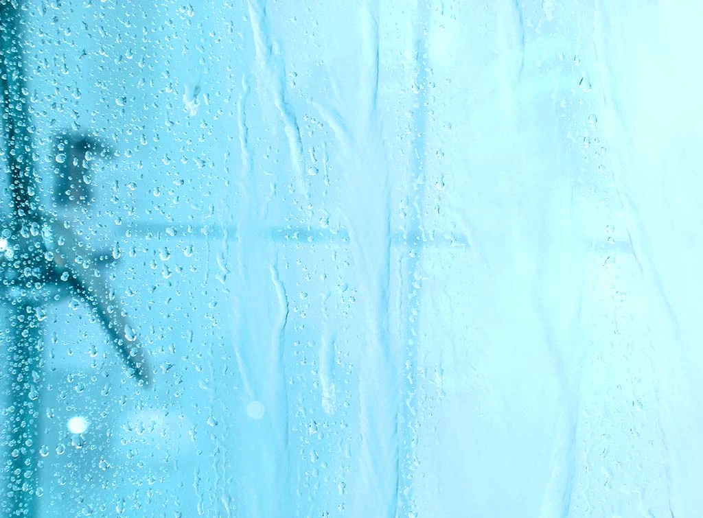 how to clean water marks off shower glass