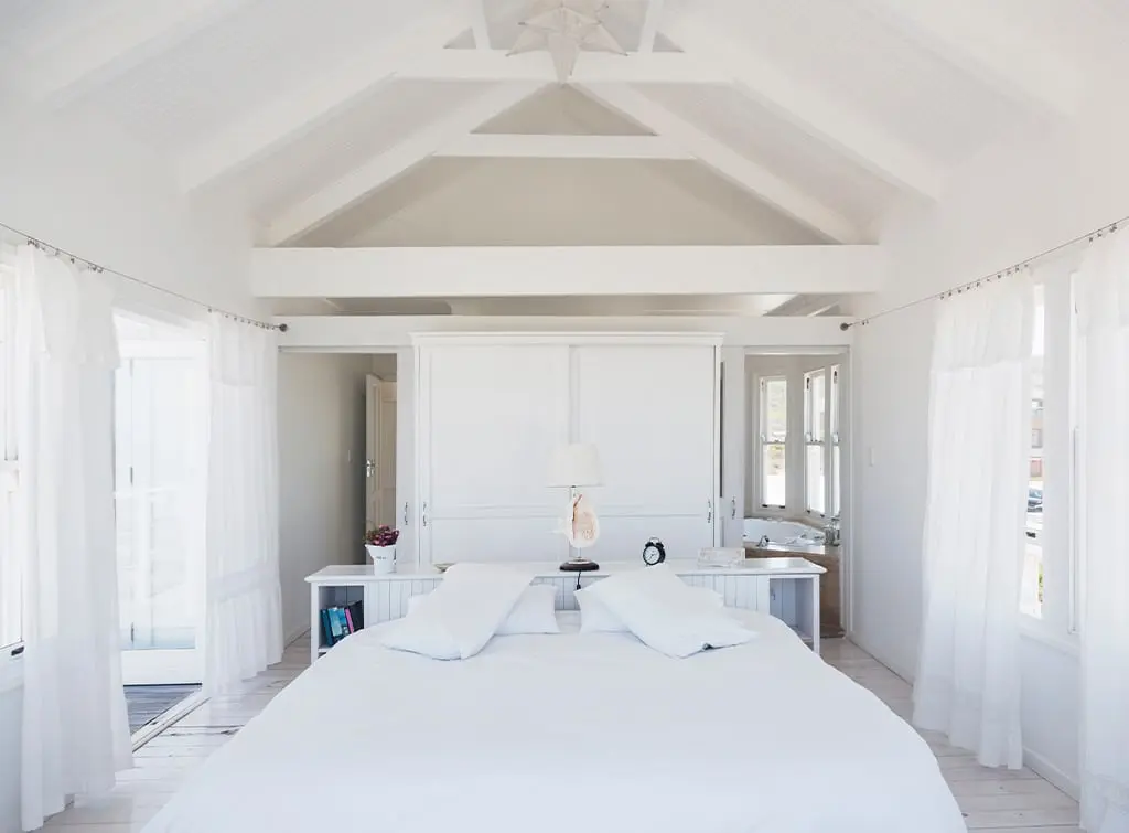 all white room - decorative ceiling ideas