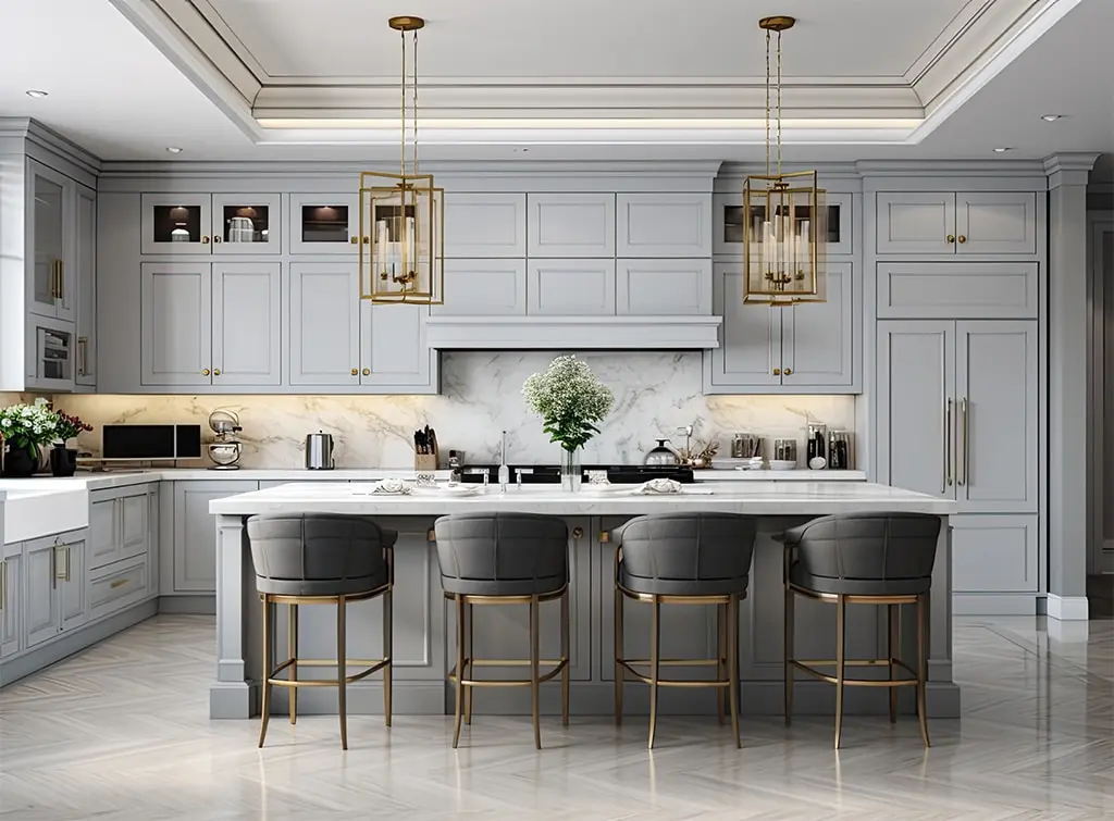 AI-generated kitchen concept