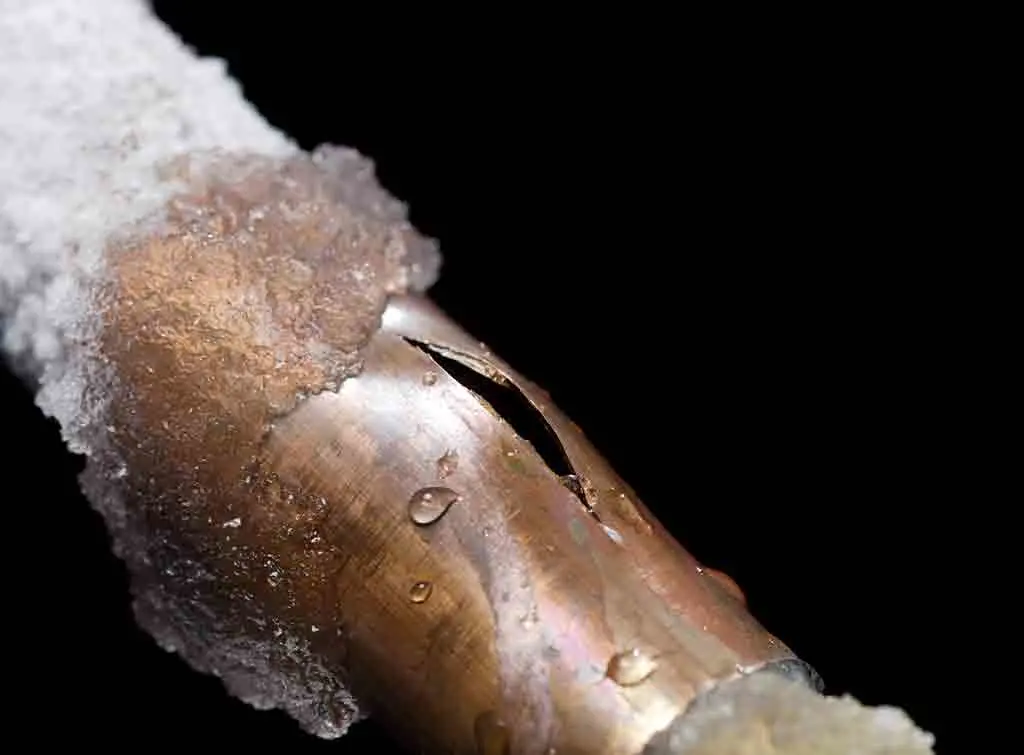 Has a water pipe burst in your house? Here’s what to do