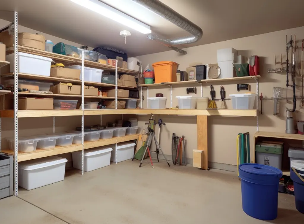 freestanding garage racks
