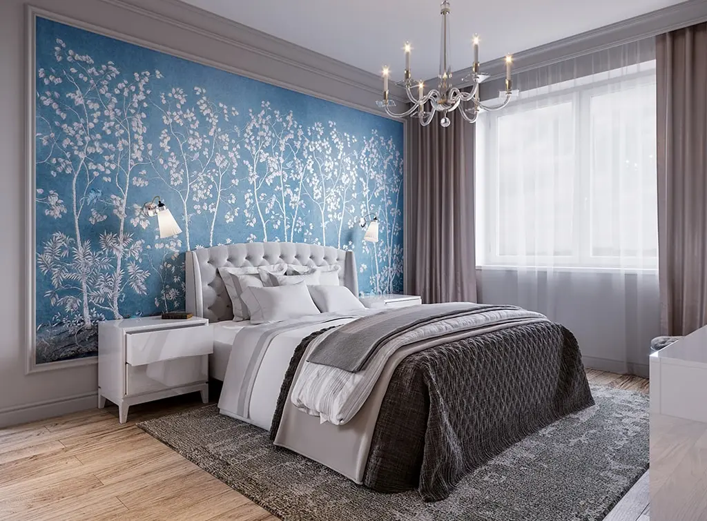 Hotel like guest room decor