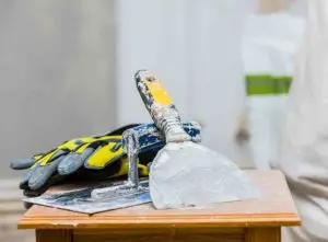 Tools needed to render a garden wall