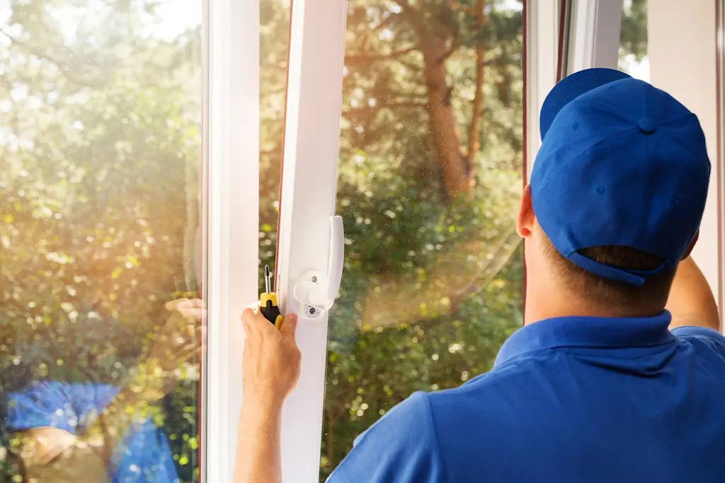 fixing broken window