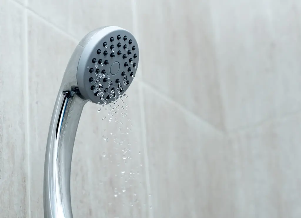 Reduced power from electric shower