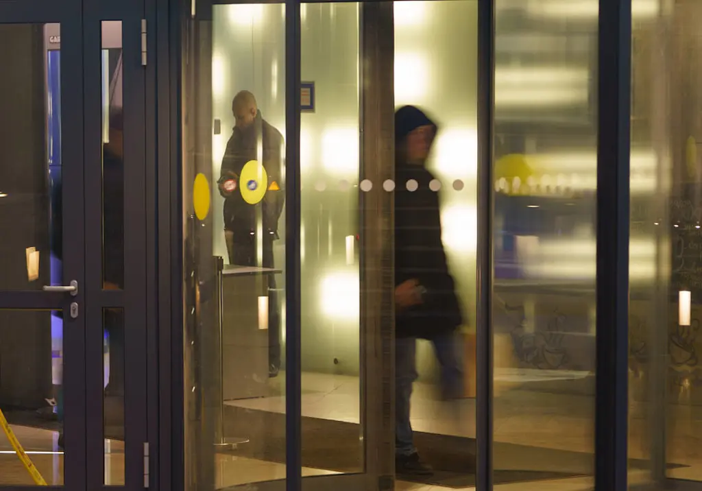 revolving-door-entrance-person-walking-through