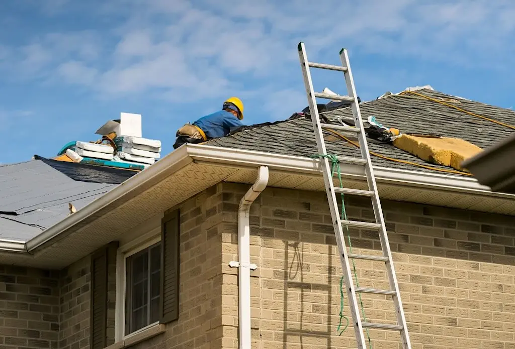 larger roof repair job