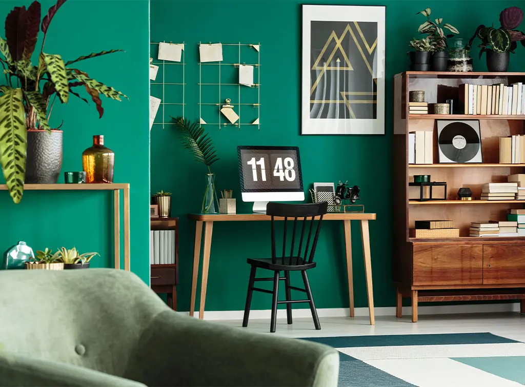sneak in an aesthetically pleasing study corner