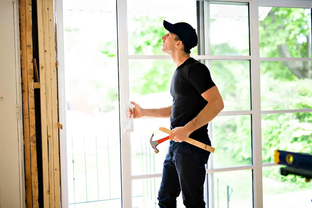 Aluminium door repair near me