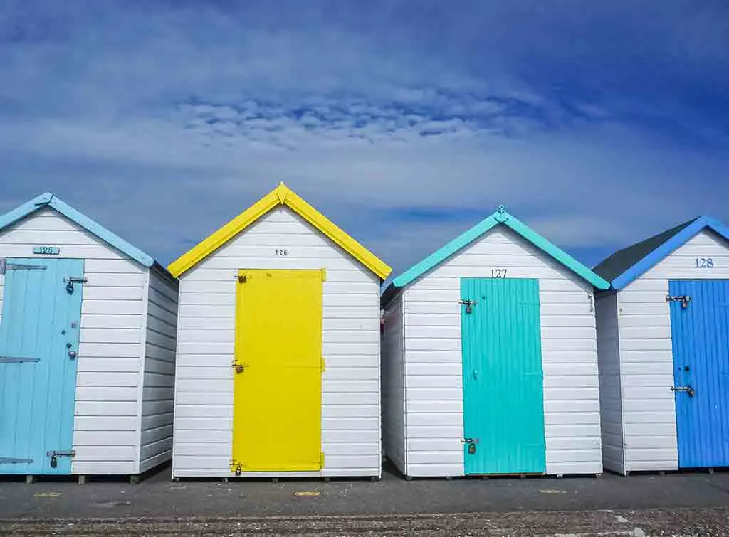 Shed doors in various colours