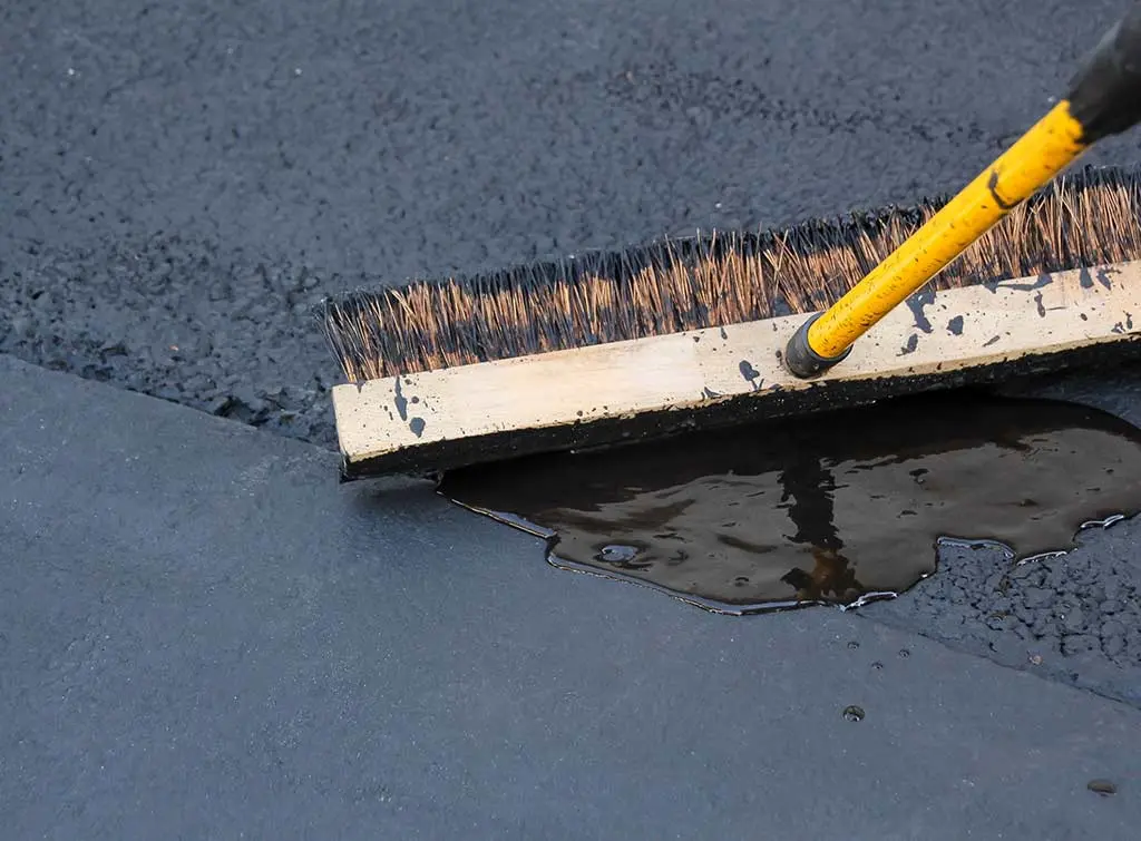 sealing own driveway