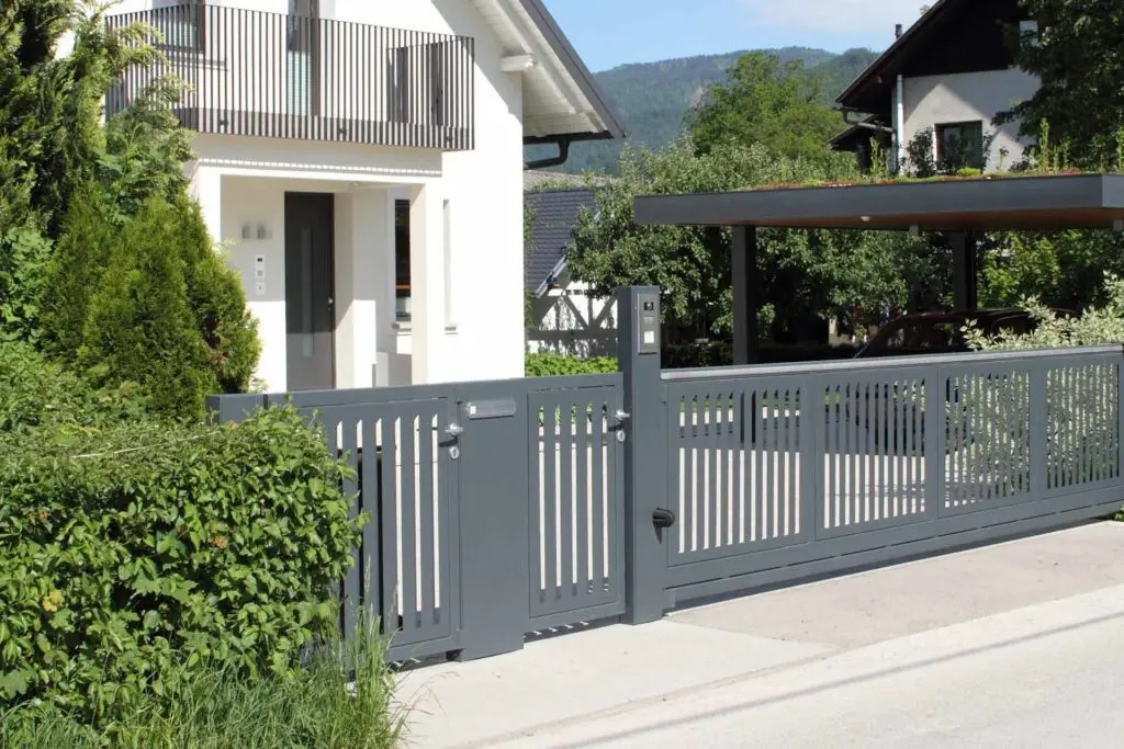 Modern driveway gate ideas