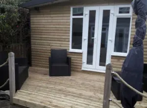 Advanced Glazing and Joinery Man cave