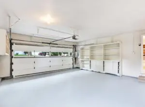 Double garage ready for conversion