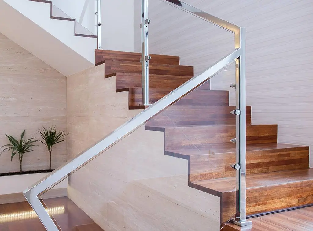 glass staircase cost