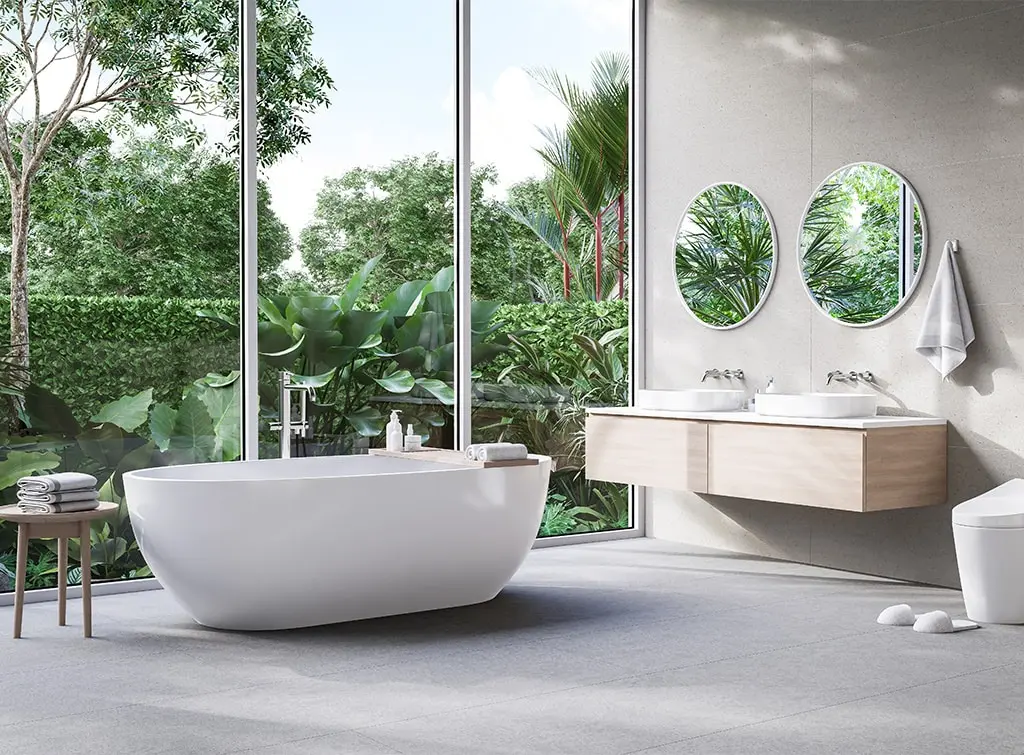 Bathroom view