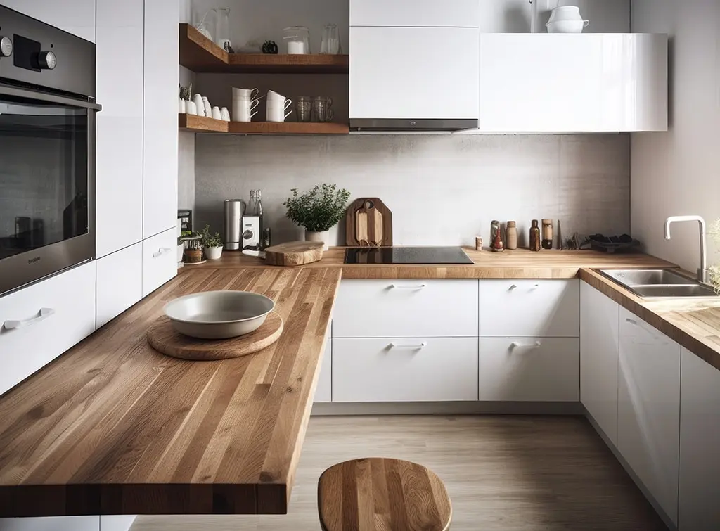 U-shaped kitchen concept