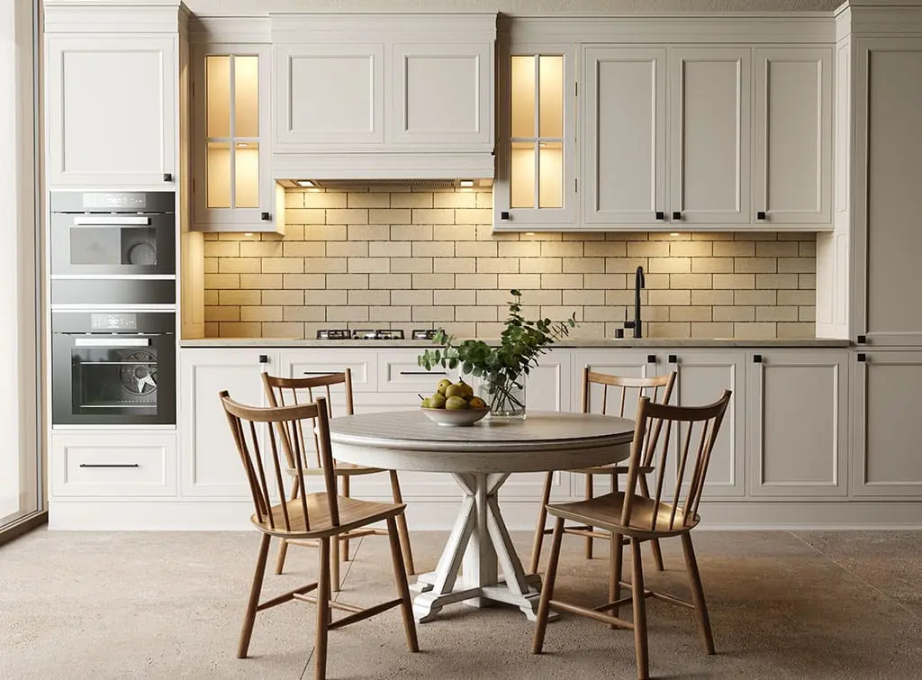 Country style kitchen concept image