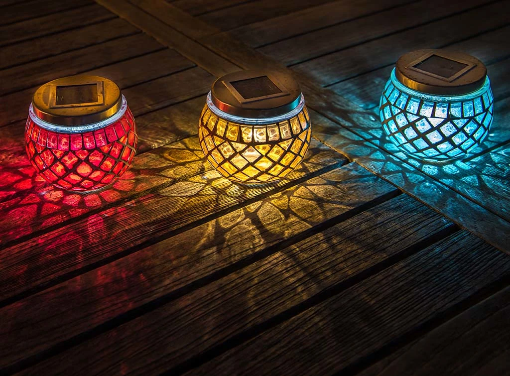 solar lanterns for gazebo lighting