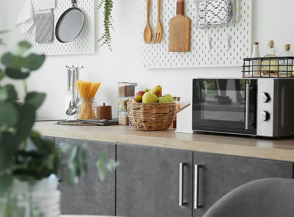 pegboard kitchen wall ideas