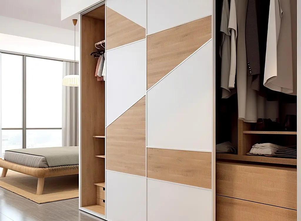 Use vertical storage space in small house design