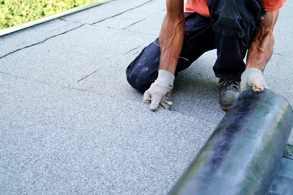 Flat roof leaking