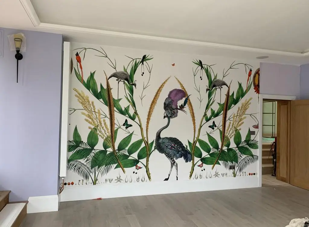 Feature wall by Sean Saunders Painting & Decorating