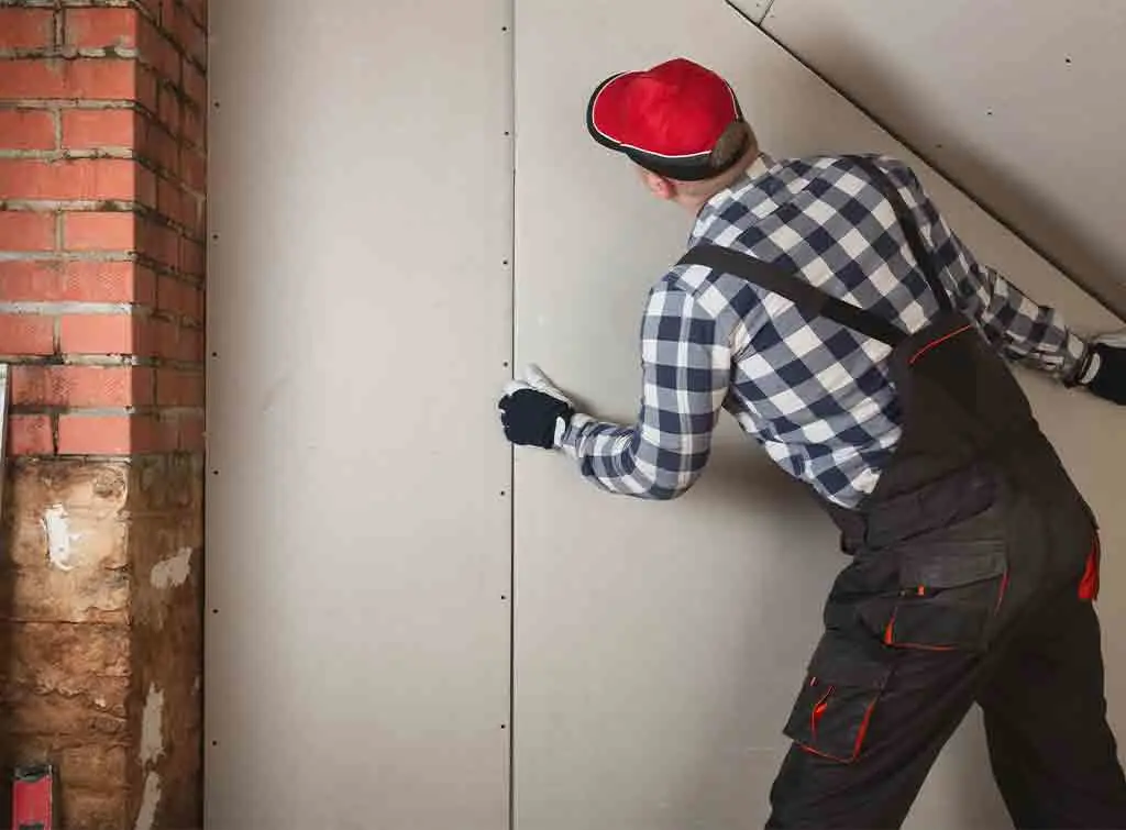 Drywall installer