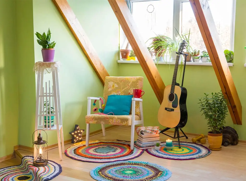 Maximalism interior design