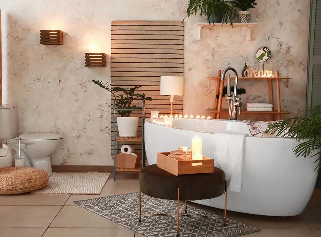 spa bathroom design idea