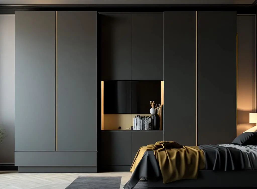 Sophisticated-built-in-wardrobe