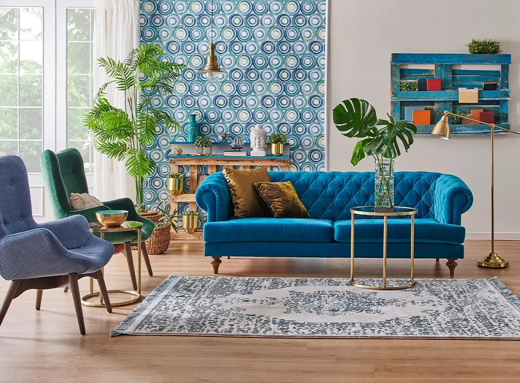 Living room wallpaper