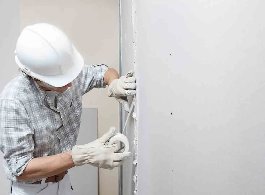 Mesh tape application