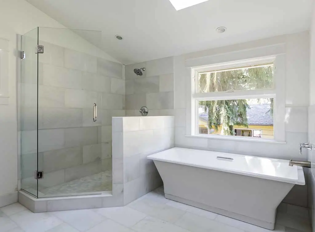 Walk in shower bathroom ideas