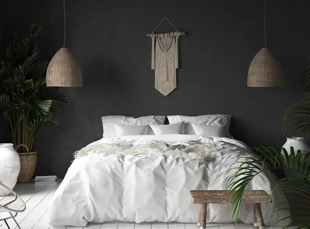 Dark country bedroom ideas