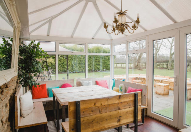 Space saving conservatory ideas