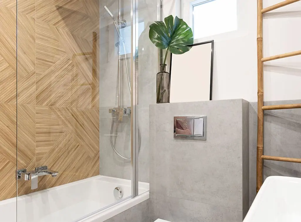 Small bathroom planning to maximise space & style