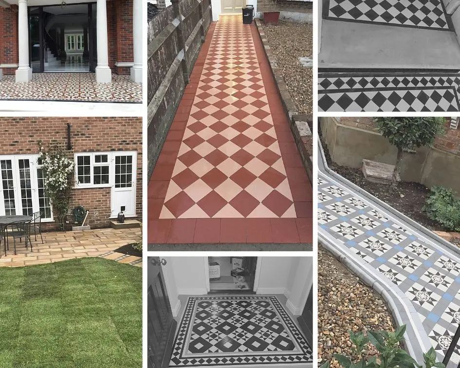 Victorian tiling