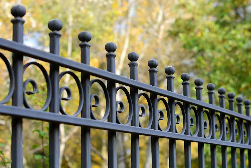 metal fence ideas
