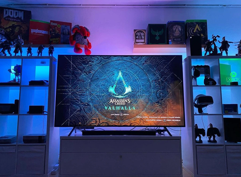 ps5 gaming room idea