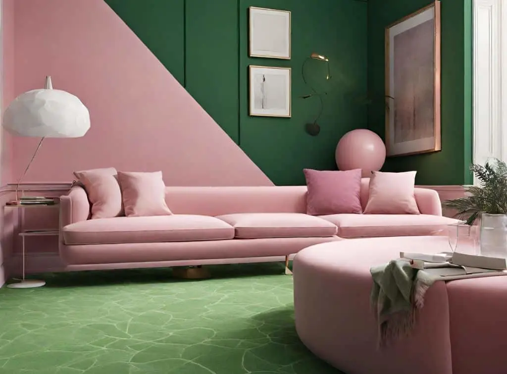 green carpet
