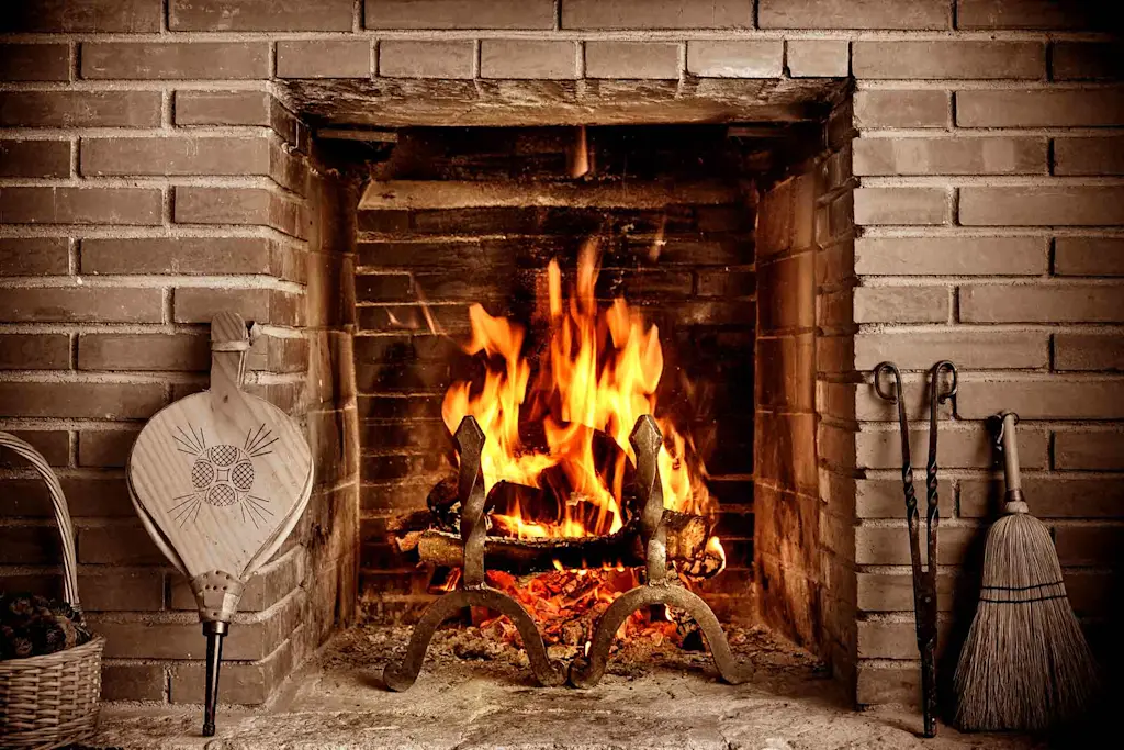 Open fire log burner alternative