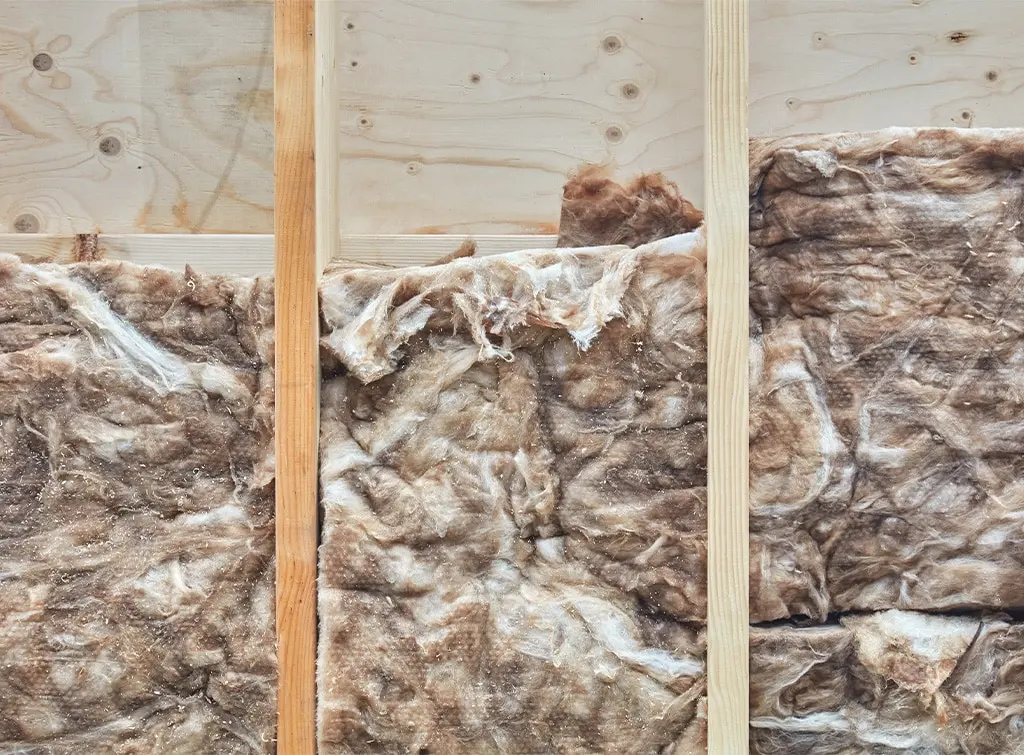 Loft insulation materials