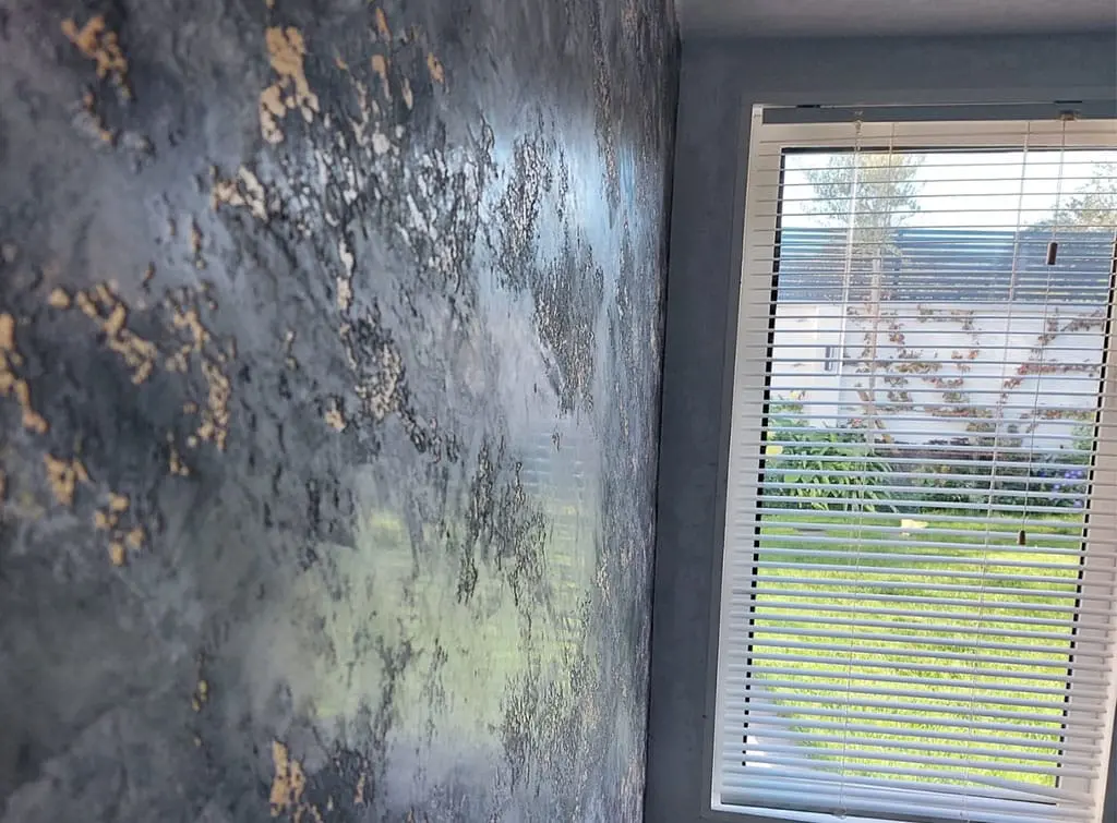 Internal limewash walls cost guide featuring marble acrylic