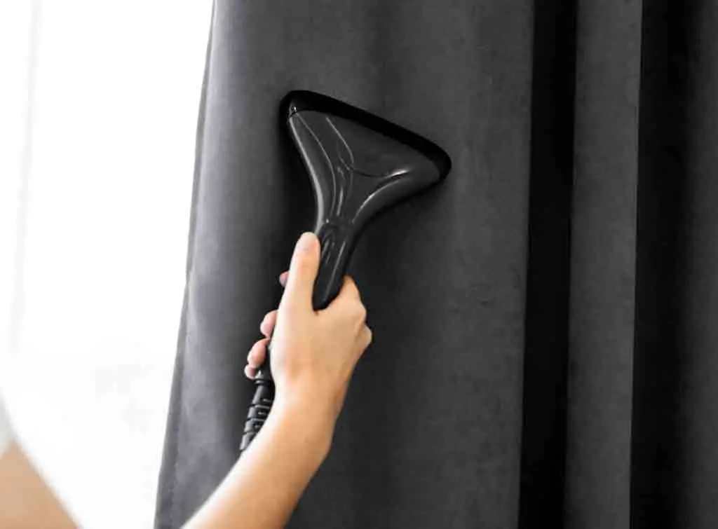 Deep cleaning vertical blinds and curtains